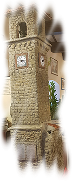 Riproduzione Torre Civica Amatrice